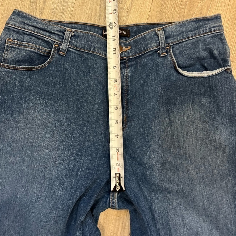 Lee Relaxed Fit Blue Jeans 12P Petite - Picture 6 of 11